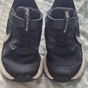 Nike Kids Revolution Black Shoes